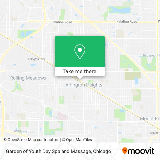 Garden of Youth Day Spa and Massage map