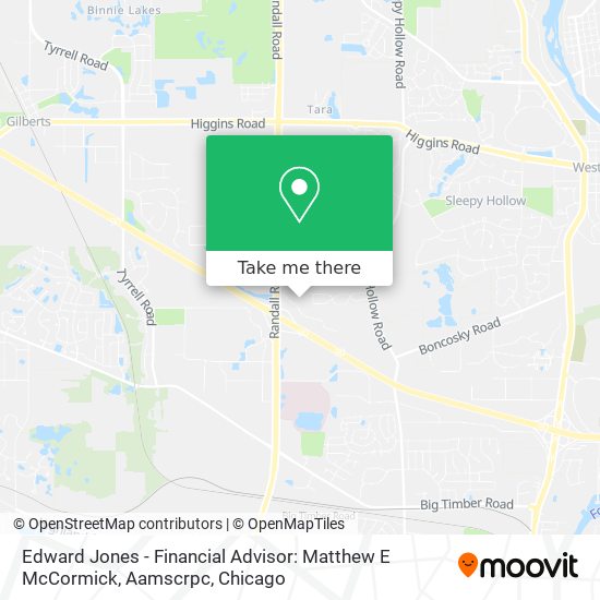 Edward Jones - Financial Advisor: Matthew E McCormick, Aamscrpc map