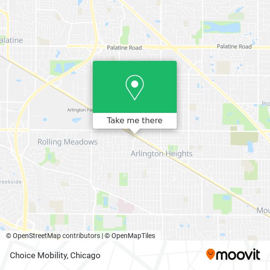 Choice Mobility map