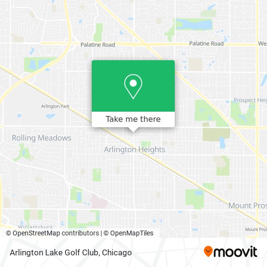 Arlington Lake Golf Club map