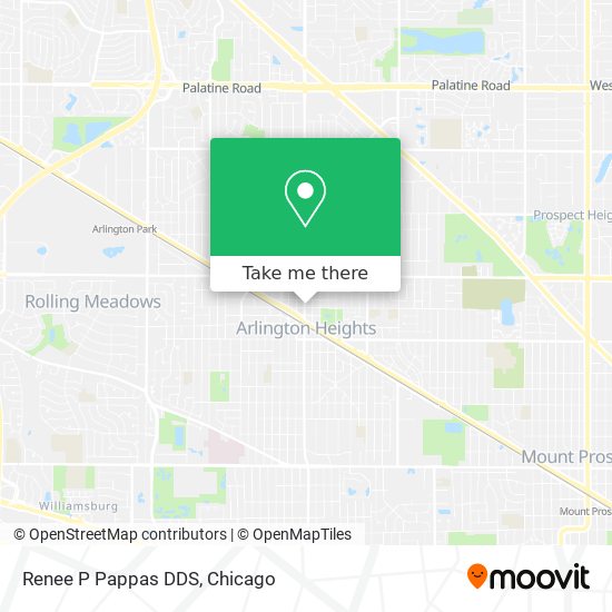 Renee P Pappas DDS map