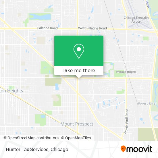 Mapa de Hunter Tax Services