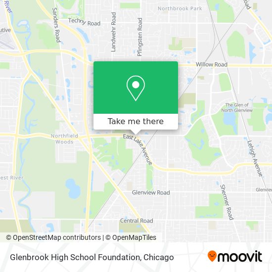 Glenbrook High School Foundation map