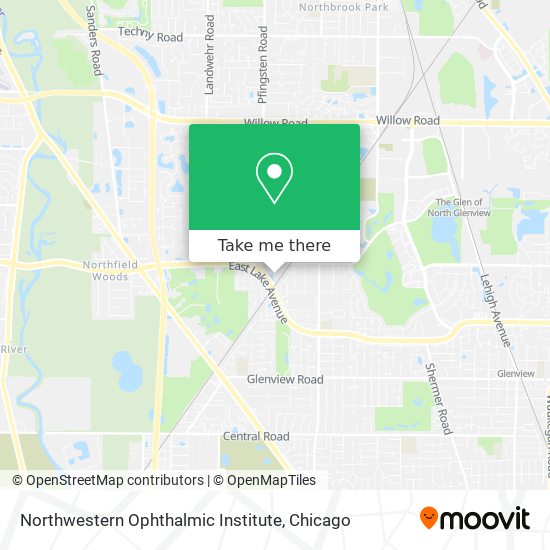 Northwestern Ophthalmic Institute map