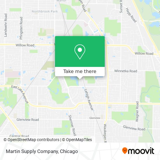 Mapa de Martin Supply Company