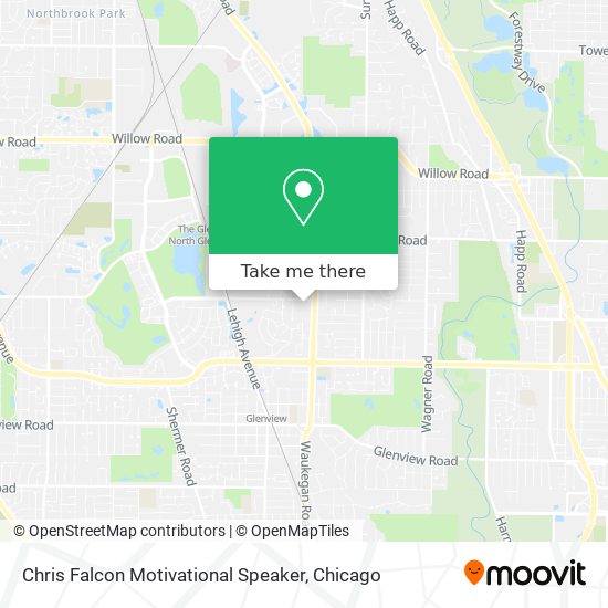 Mapa de Chris Falcon Motivational Speaker