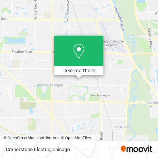 Cornerstone Electric map