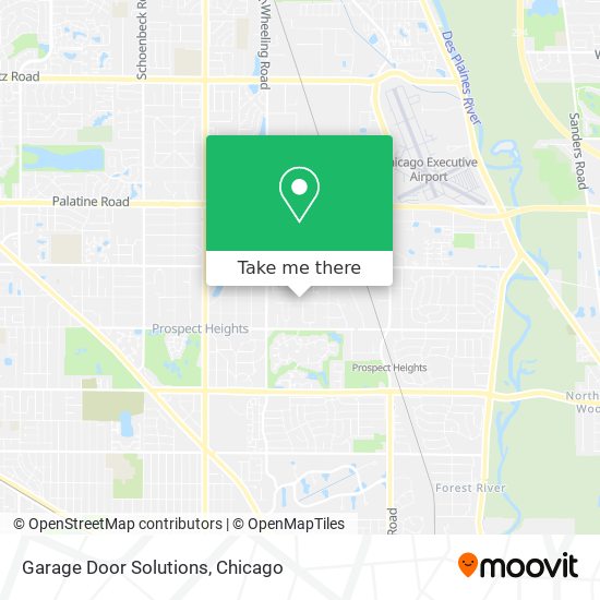 Garage Door Solutions map