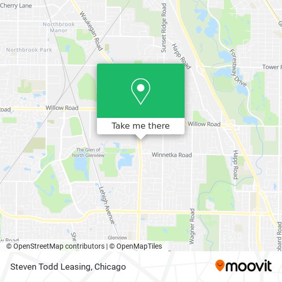 Steven Todd Leasing map