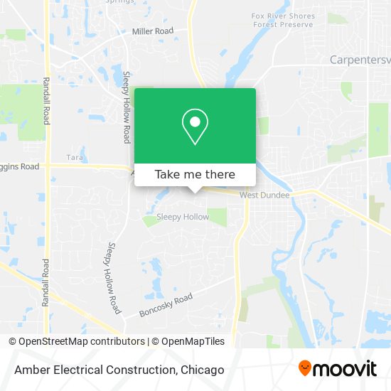 Mapa de Amber Electrical Construction