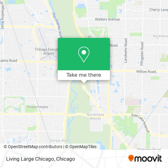 Mapa de Living Large Chicago