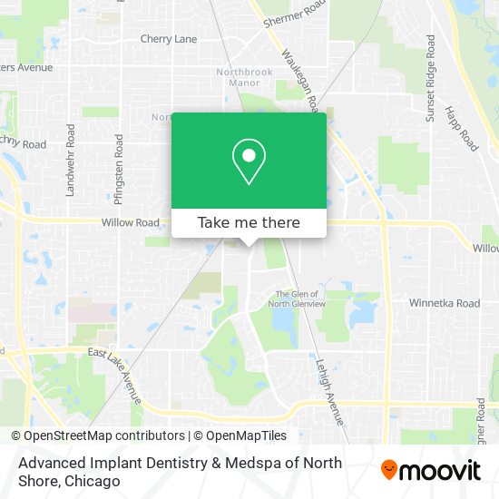 Advanced Implant Dentistry & Medspa of North Shore map