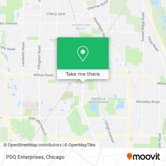 PDQ Enterprises map