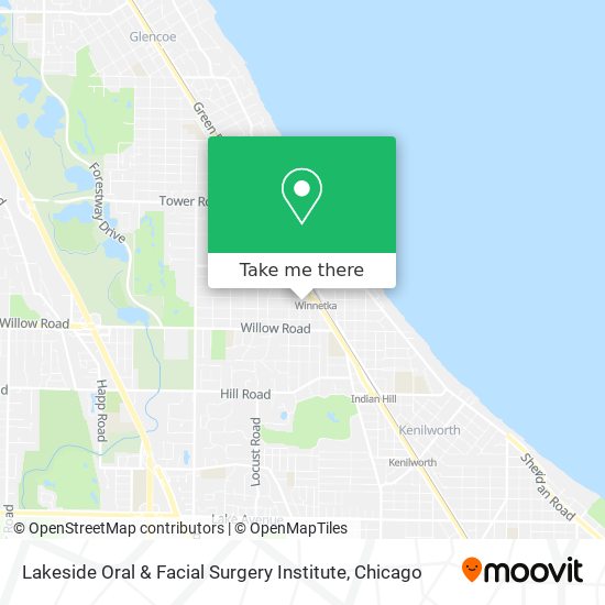 Mapa de Lakeside Oral & Facial Surgery Institute