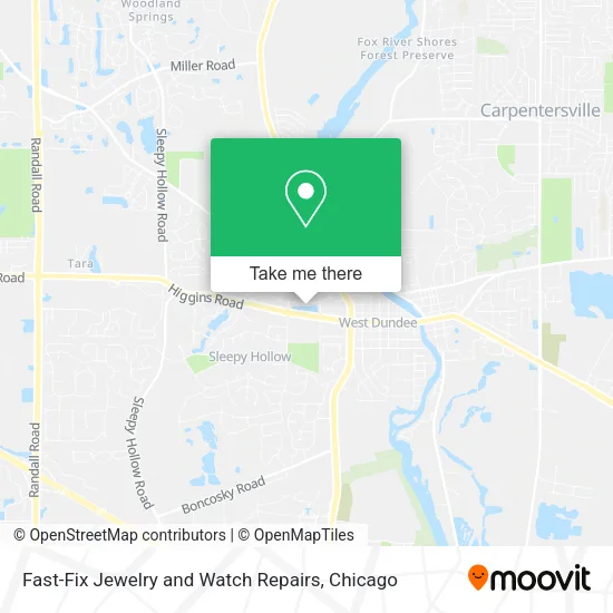 Fast-Fix Jewelry and Watch Repairs map