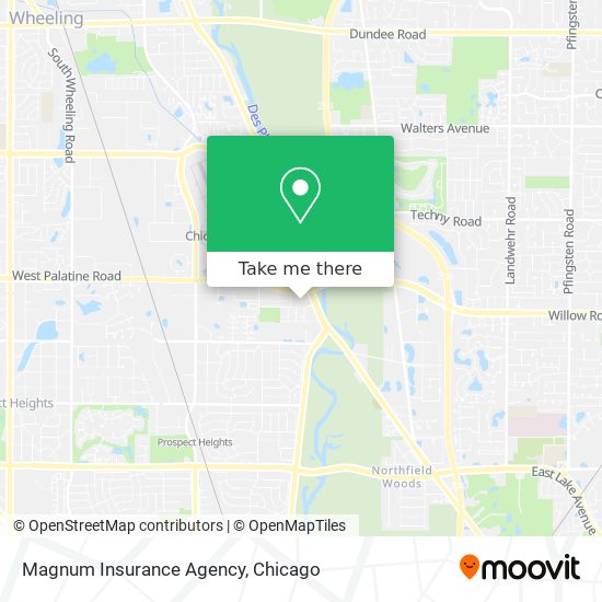 Magnum Insurance Agency map