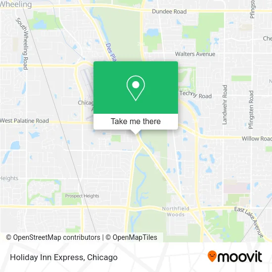 Mapa de Holiday Inn Express