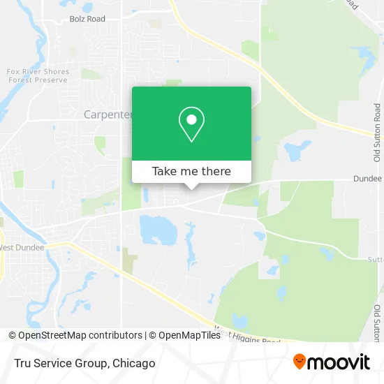 Tru Service Group map