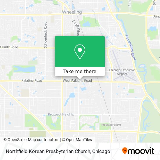 Mapa de Northfield Korean Presbyterian Church