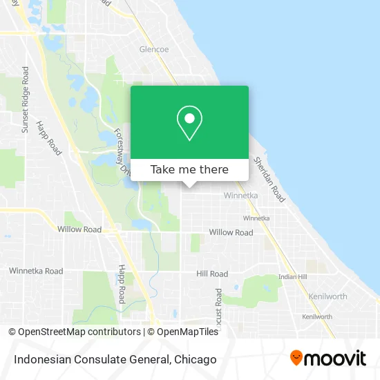 Indonesian Consulate General map