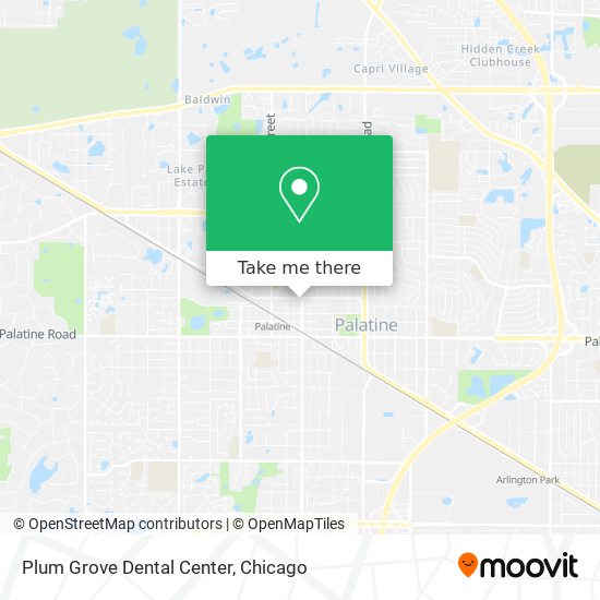 Mapa de Plum Grove Dental Center