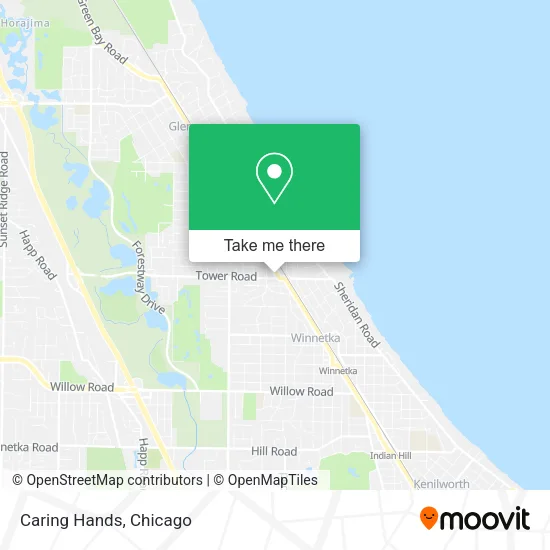 Caring Hands map