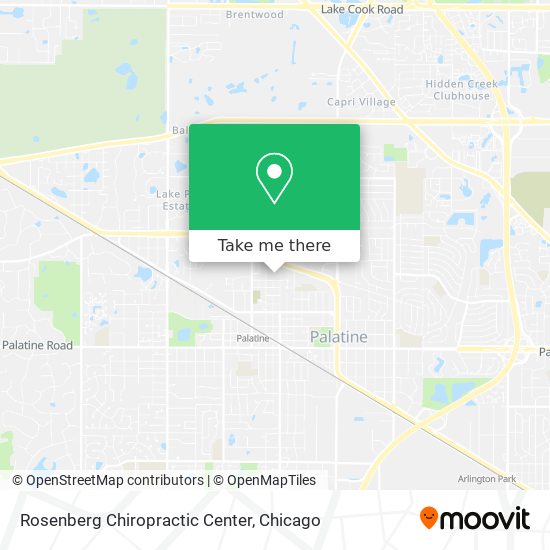 Mapa de Rosenberg Chiropractic Center