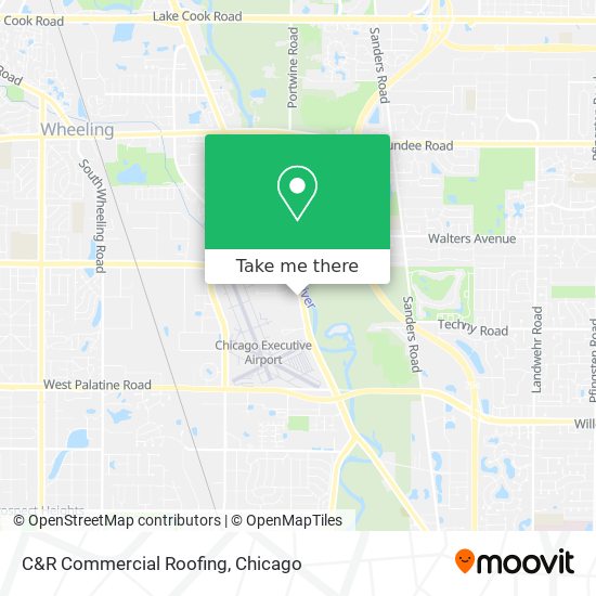 C&R Commercial Roofing map