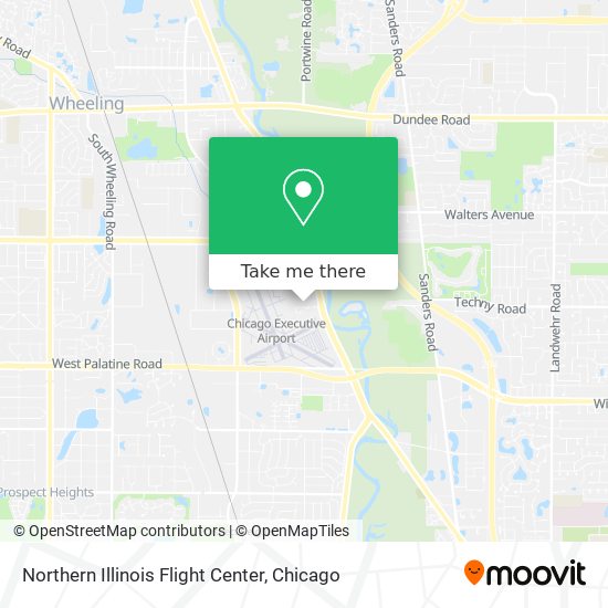 Mapa de Northern Illinois Flight Center