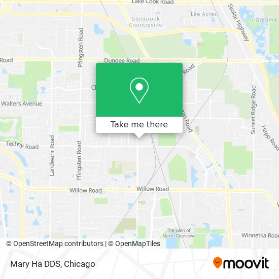 Mary Ha DDS map