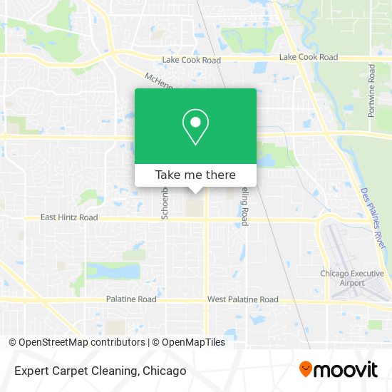 Expert Carpet Cleaning map