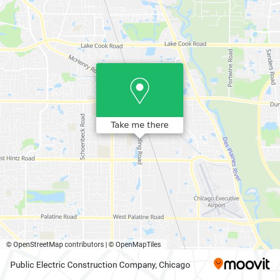 Public Electric Construction Company map