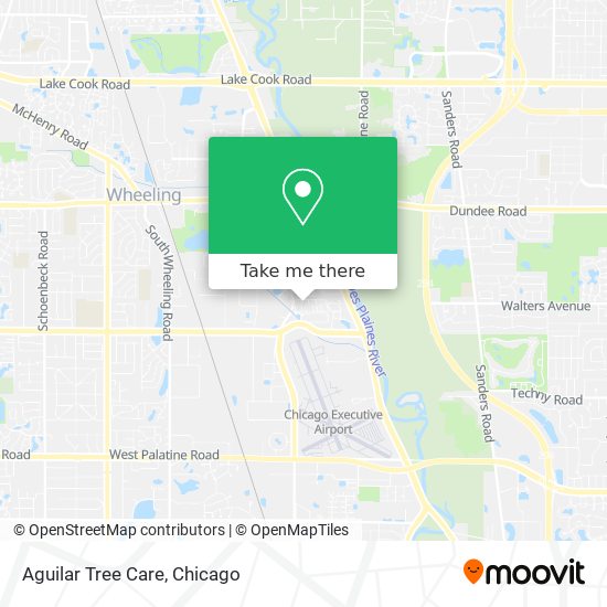 Aguilar Tree Care map