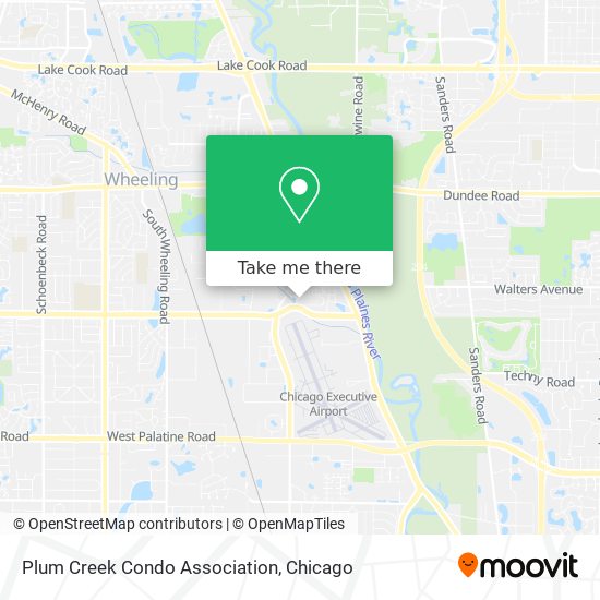 Mapa de Plum Creek Condo Association