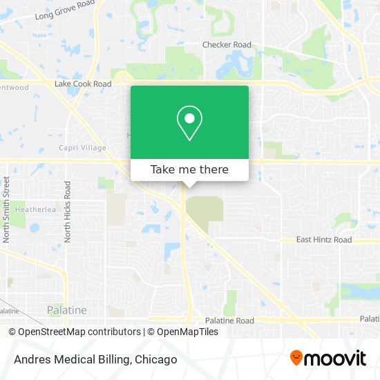 Andres Medical Billing map