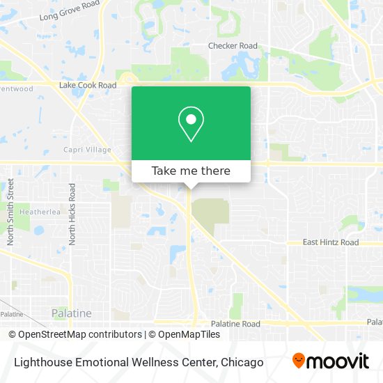 Mapa de Lighthouse Emotional Wellness Center