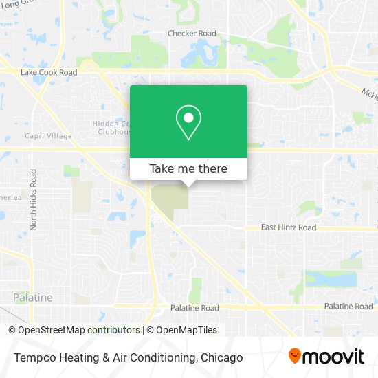 Mapa de Tempco Heating & Air Conditioning