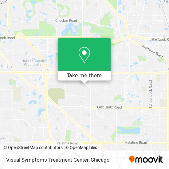 Mapa de Visual Symptoms Treatment Center