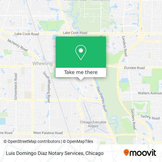 Luis Domingo Diaz Notary Services map