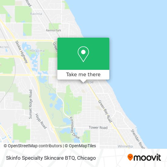 Skinfo Specialty Skincare BTQ map