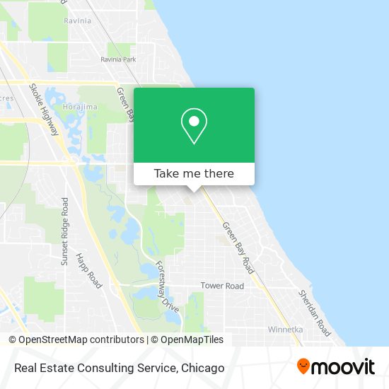 Real Estate Consulting Service map