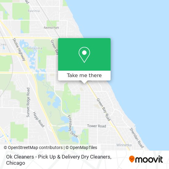 Ok Cleaners - Pick Up & Delivery Dry Cleaners map