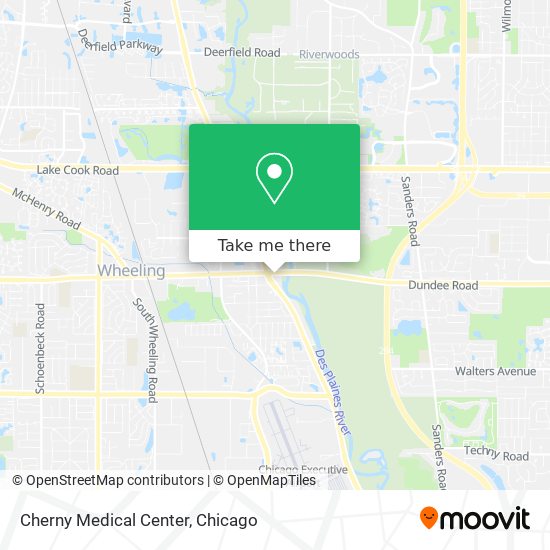Mapa de Cherny Medical Center