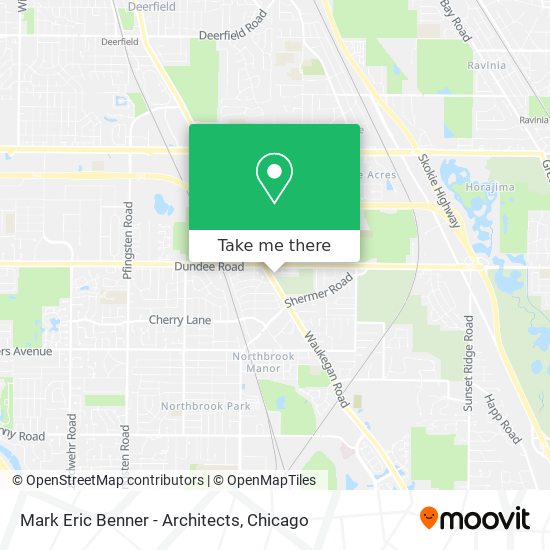 Mapa de Mark Eric Benner - Architects