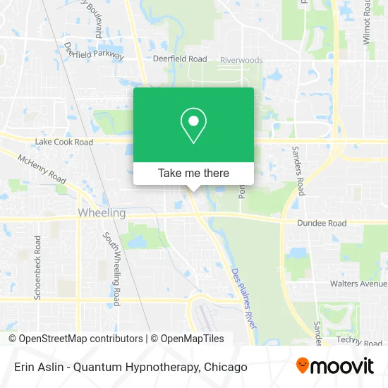 Erin Aslin - Quantum Hypnotherapy map