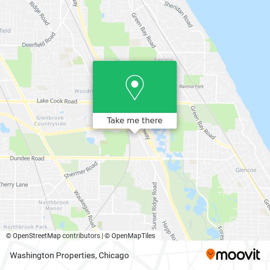 Mapa de Washington Properties