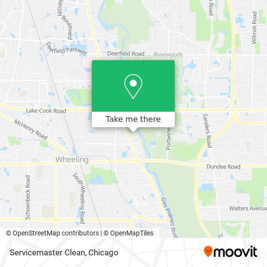 Mapa de Servicemaster Clean