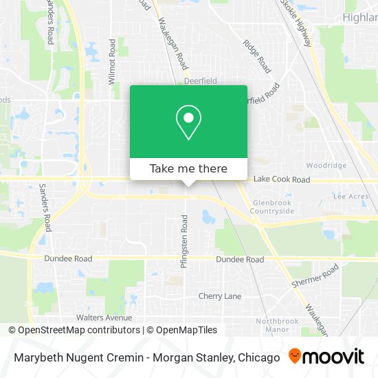 Mapa de Marybeth Nugent Cremin - Morgan Stanley