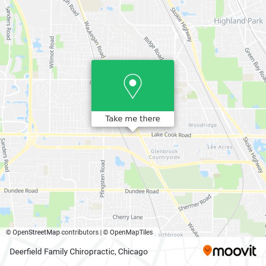 Mapa de Deerfield Family Chiropractic