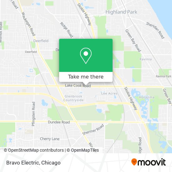 Bravo Electric map